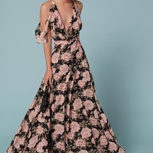 Reformation Cordelia Floral Maxi Wrap
